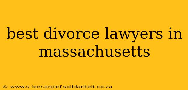 best divorce lawyers in massachusetts