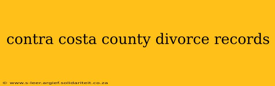 contra costa county divorce records