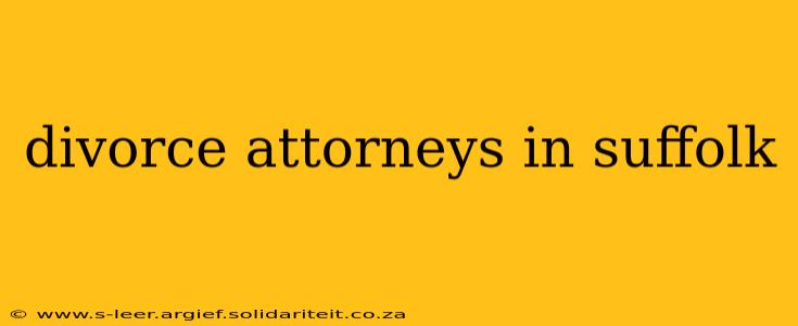 divorce attorneys in suffolk