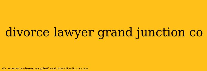 divorce lawyer grand junction co
