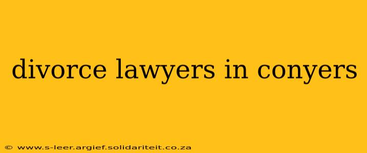 divorce lawyers in conyers