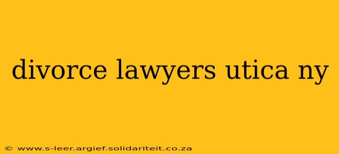 divorce lawyers utica ny