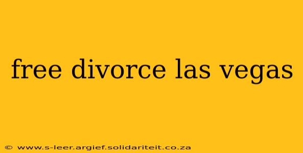 free divorce las vegas