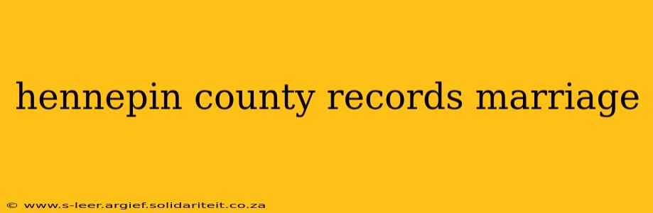 hennepin county records marriage