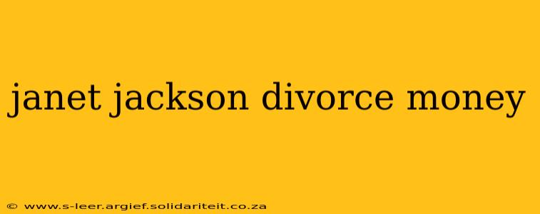 janet jackson divorce money