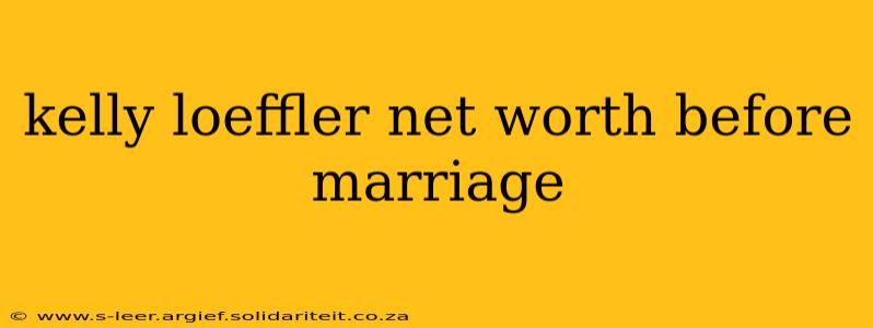 kelly loeffler net worth before marriage