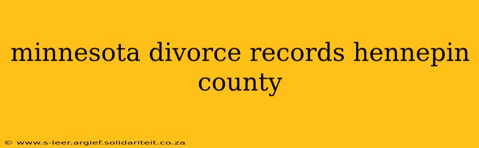 minnesota divorce records hennepin county