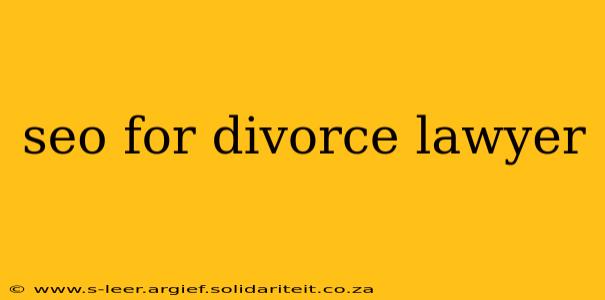 seo for divorce lawyer