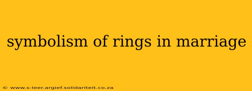 symbolism of rings in marriage