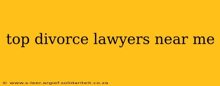 top divorce lawyers near me